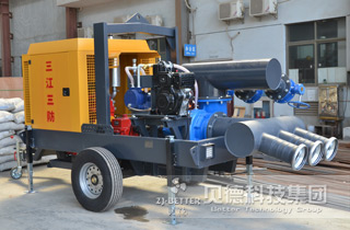 防汛排澇移動泵車